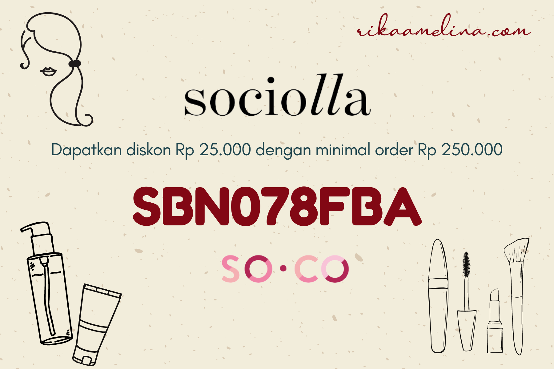 Tips Cara Dapat Socobox Gratis Berkali Kali Rika Amelina